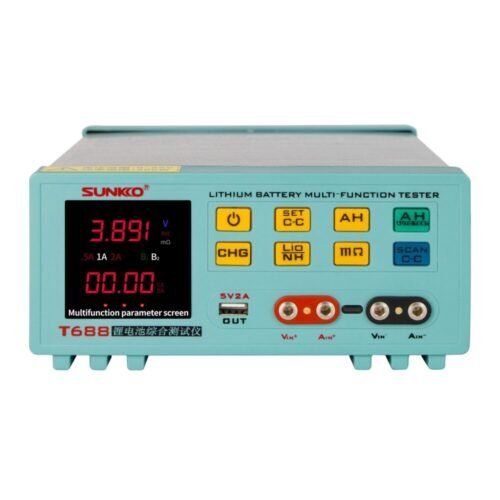 SUNKKO T-688 Battery Capacity Tester (0–84V)