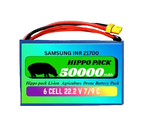12 Cell Li-ion EFT Agri Drone Battery Pack (44.4V - 50.4V)
