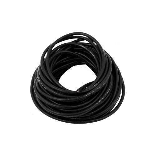 SILICONE WIRE 18AWG BLACK (b407)