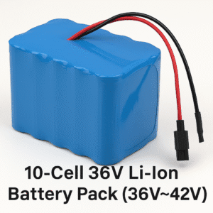 10 Cell 36V Li-Ion Battery Pack (36V~42V)