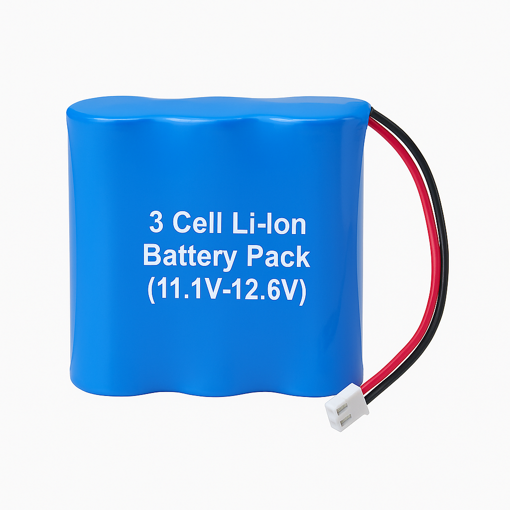 3 CELL LI-ON BATTERY PACK (11.1V-12.6V)