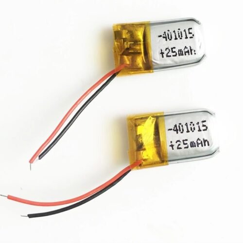 3.7V 25mAh Lipo Battery Micro Rechargable Battery Pack