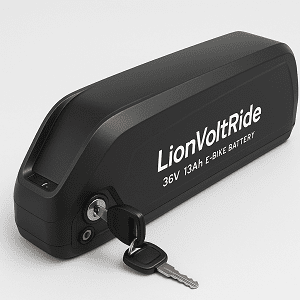 LionBattery VoltRide 36V 13Ah E-Bike Battery NMC Lithium-Ion Battery Pack