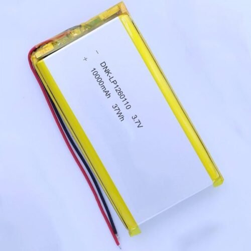 WLY1260110 1S 3.7V 9000mAh Lipo Battery Micro Rechargable Battery Pack