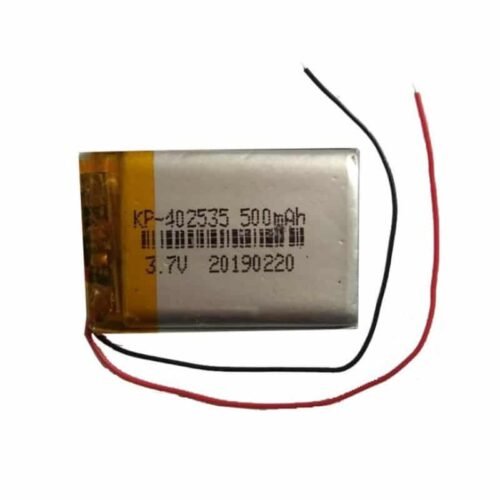 WLY402535 1S 3.7V 500mAh Lipo Battery Micro Rechargable Battery Pack