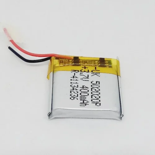 WLY502020 1S 3.7V 400mAh Lipo Battery Micro Rechargable Battery Pack