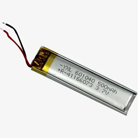 WLY601040 1S 3.7V 500mAh Lipo Battery Micro Rechargable Battery Pack