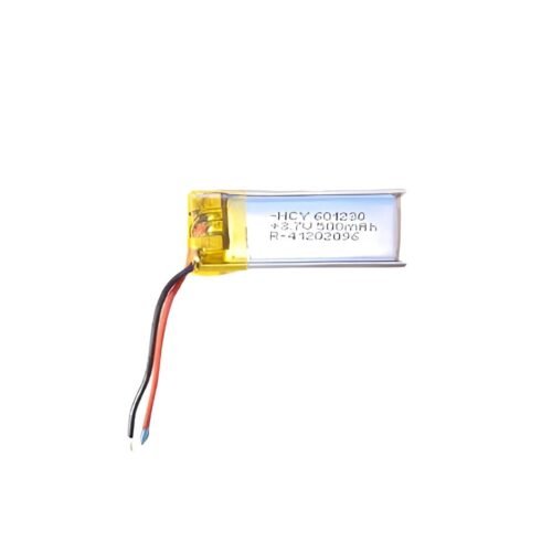 WLY601230 1S 3.7V 500mAh Lipo Battery Micro Rechargable Battery Pack