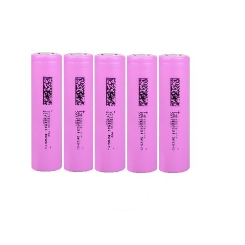 DMEGC 3.7V 2600mAh 18650 Lithium Ion Battery Original INR Rechargeable Cell for EV, Solar, DIY 5 Pcs
