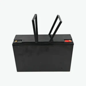 12V Plastic Battery Box – Durable ABS Enclosure for Lithium Battery Pack (267×77×172 mm)