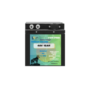 Fox Pro LiFePO4 48V 15Ah E-Bike Battery | Ultra-Safe & Long-Life LiFePO4 Electric Bike Pack
