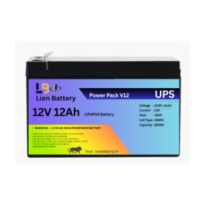 Power Pack V12 12V 12Ah UPS LiFePO4 Battery – Reliable Backup for Online UPS Power Pack