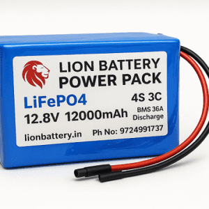 Power pack LiFePo4 4S 12.8V 12000mAh 4S2P 3C with BMS 36A Discharge LFP Battery pack