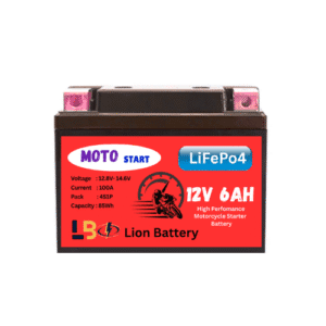 LionBattery Moto Start 12V LiFePO₄ Battery for Motorcycles, Scooters & Two-Wheelers