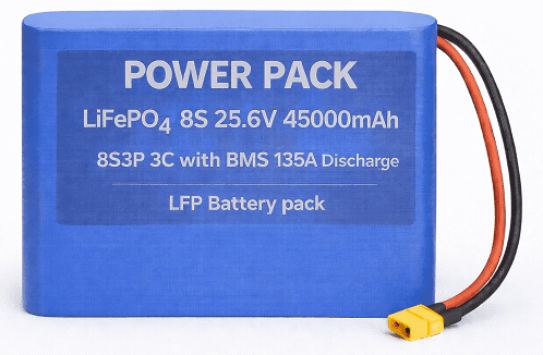 45000mAh battery pack