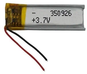 350926 1S 3.7V 70mAh LiPo Battery