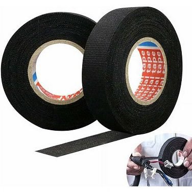 Duct tape black 25mm