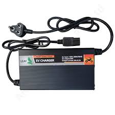 Leaf 60V 6A Lithium Battery Charger for Electric Bikes | Fast & Safe Smart Charger