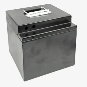 Heavy-Duty Lithium Battery Metal Box 230×190×180 mm | Battery Case