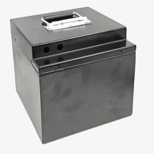 Heavy-Duty Lithium Battery Metal Box 230×190×180 mm | Battery Case