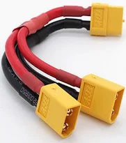 XT60 Y Y CONNECTOR FOR PARALLEL BATTERY 150MM (2M - 1F)