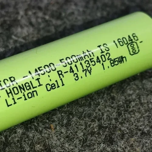 HONGLI 14500 3.7V 500mAh