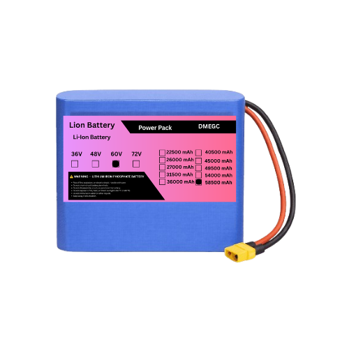 60v 58500mAh