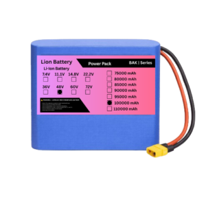 BAK 13S 48V 100Ah 13S20P 3C Lithium-Ion Rechargeable Battery Pack