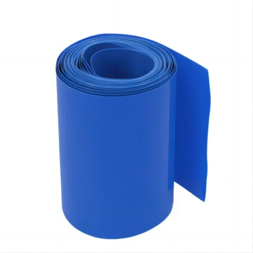 PVC Heat Shrink Sleeve 410mm for Lithium Battery Pack – 1 Meter (Blue)