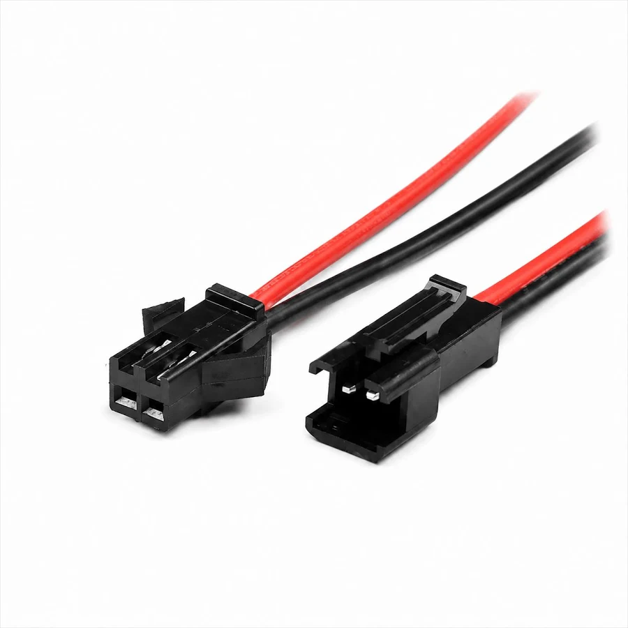 2517 2 Pin JST SM Female Cable 10cm | Single Side Battery Wire