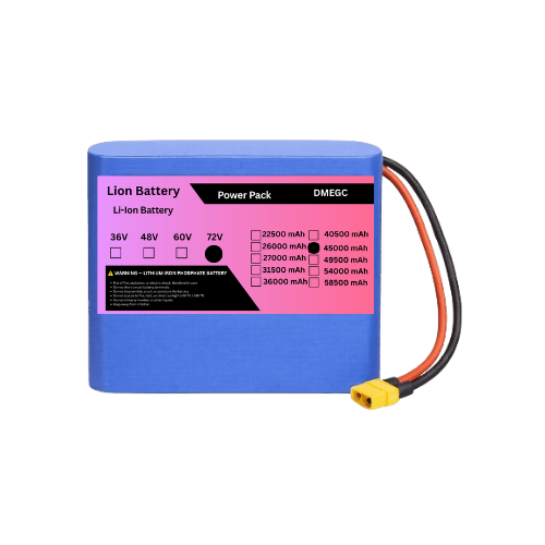 DMEGC 20S 72V 45000mAh (45Ah) 20S10P 3C Lithium-Ion Rechargeable Battery Pack