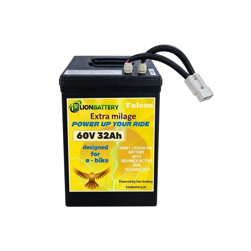 Falcon 60V 32Ah Lithium-Ion E-Bike Battery | High Capacity