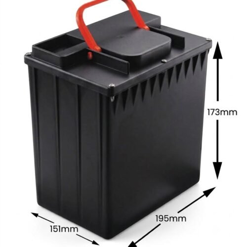FRP Plastic Lithium Battery Container 195 × 151 × 173 mm