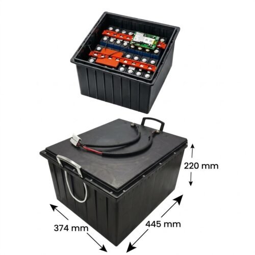FRP Plastic Lithium Battery Container 445 × 374 × 220 mm