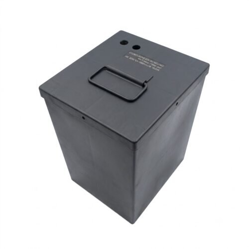 Heavy-Duty Lithium Battery Metal Box 200×200×260 mm