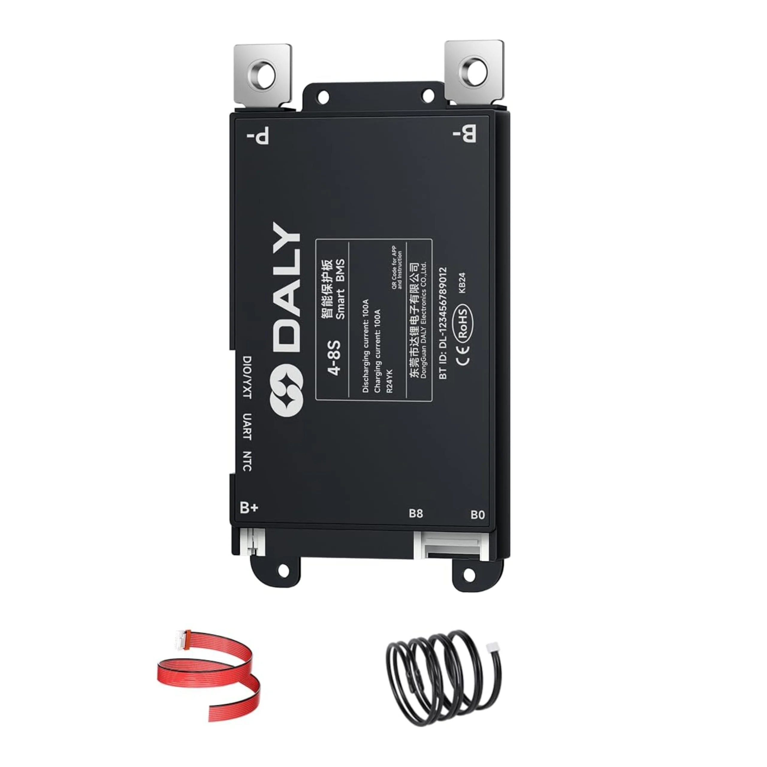 DALY Smart BMS 4-8S 100A | Lithium Battery Management System